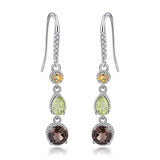Natural Gem Shinedown Earrings